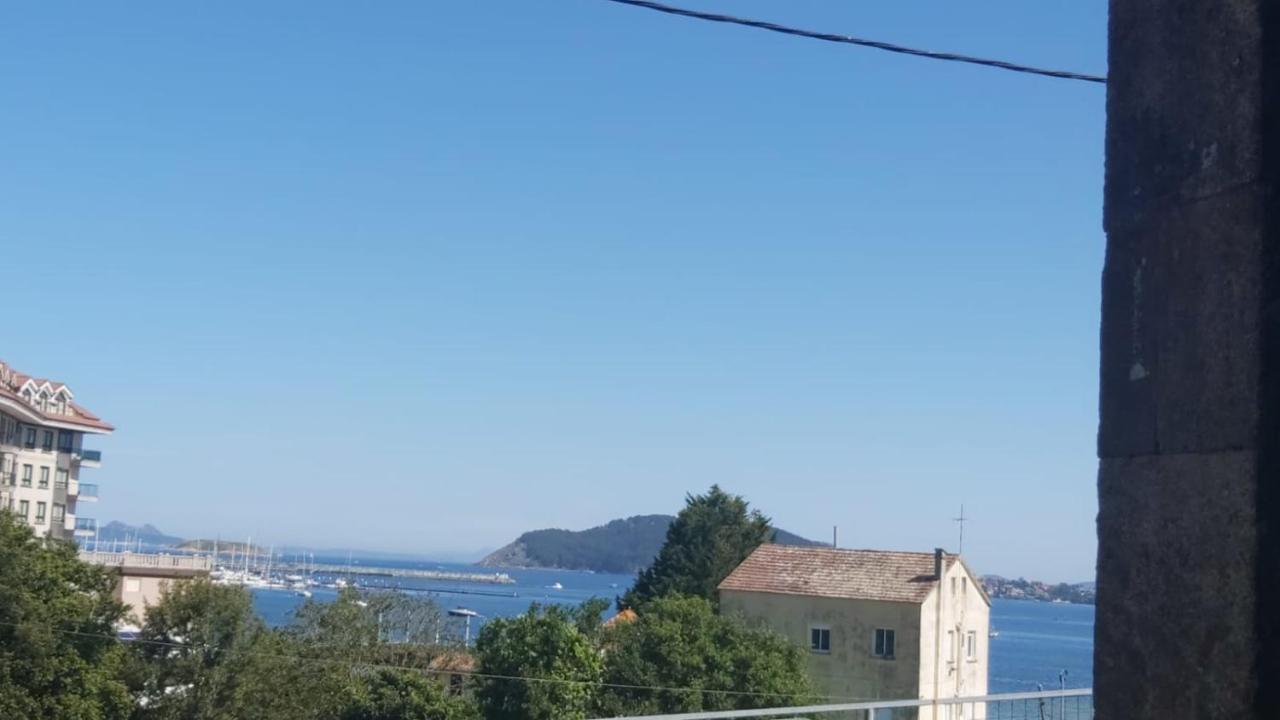 Casa Al Lado De La Playa Santa Marta Baiona Villa Exteriör bild